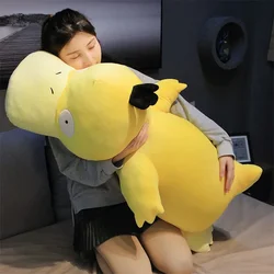 Super Big Size 100cm Pokemon Psyduck Plush Toy Soft Yellow Duck Doll Stuffed Animal Plush Toy Gift For Girlfriend Present Pillow