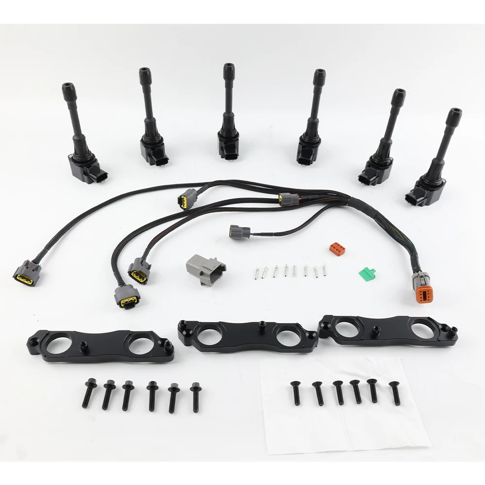 Ignition Coil Conversion Harness Kit for Aristo Supra Soarer 1JZGTE /  2JZGTE + VVTi to Skyline R35 GTR VR38DETT