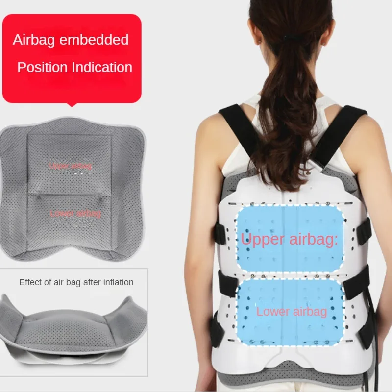 Nylon Thoracolumbar Support  Postoperative Lumbar Protector, Adjustable Fracture Stabilizing Harness, Ventilated Disc Orthosis