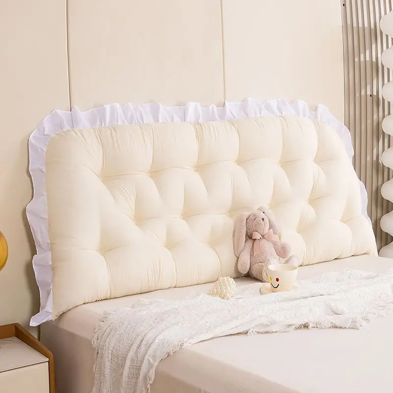 Cojín trasero para dormitorio de Estilo Princesa, decoración Universal anticolisión para mesita de noche, respaldo, cojines suaves para cabecera de Tatami, 1 Uds.