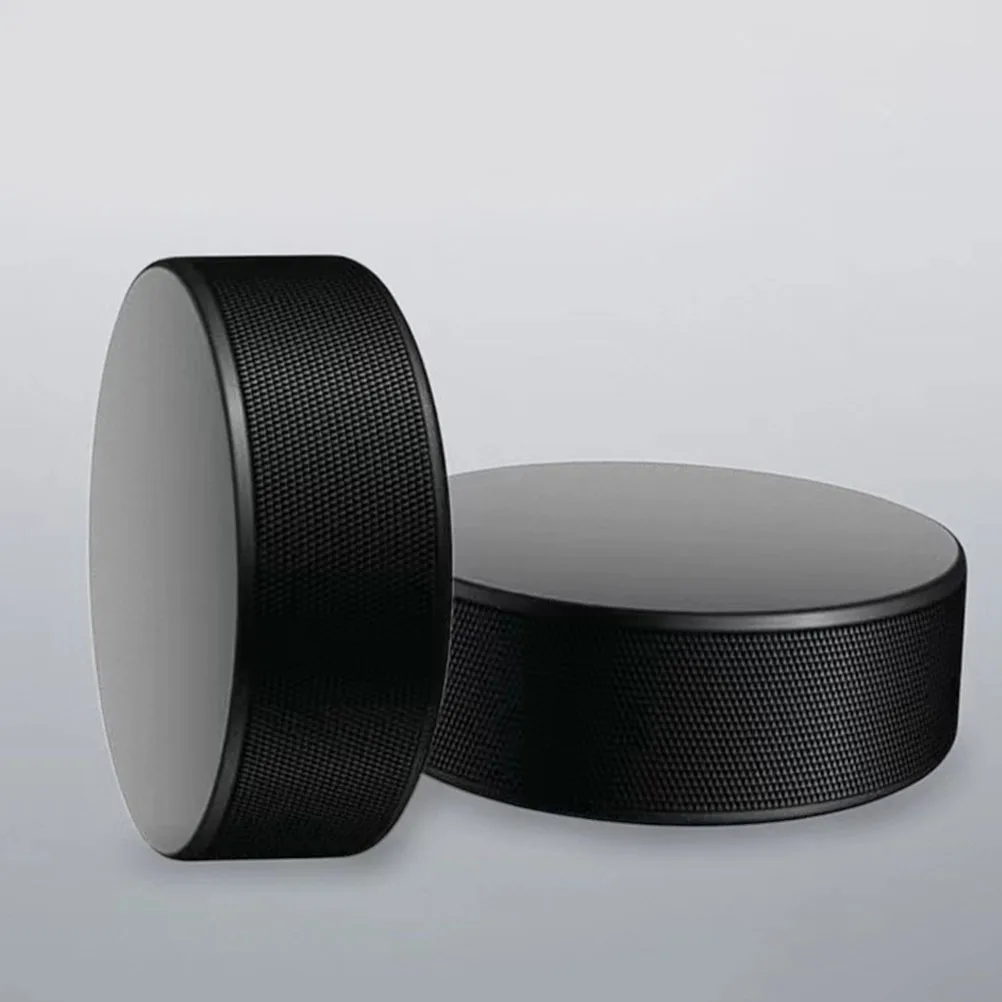 8pcs Foam Ice Pucks Black Official Size For Training Practice Skill Development Durable Lightweight Team Sport Equipment Hockey