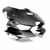 カーボンファイバーカラーフロントノーズアッパーヘッドライトフェアリングカワサキ ZX-10R ZX10R 2021 2022 2023 4