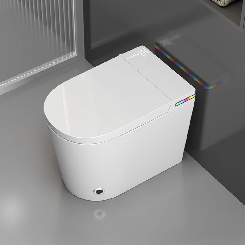 New Design Automatic One Piece Bowl Bidet Smart Wc Toilet With Voice Control