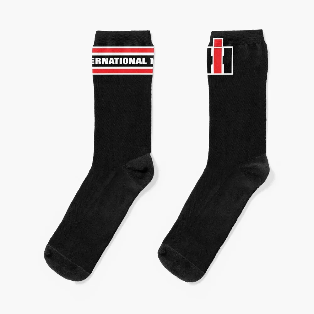 

INTERNATIONAL HARVESTER STRIPES LOGO Classic T Shirt Socks winter kids valentine gift ideas Man Socks Women's