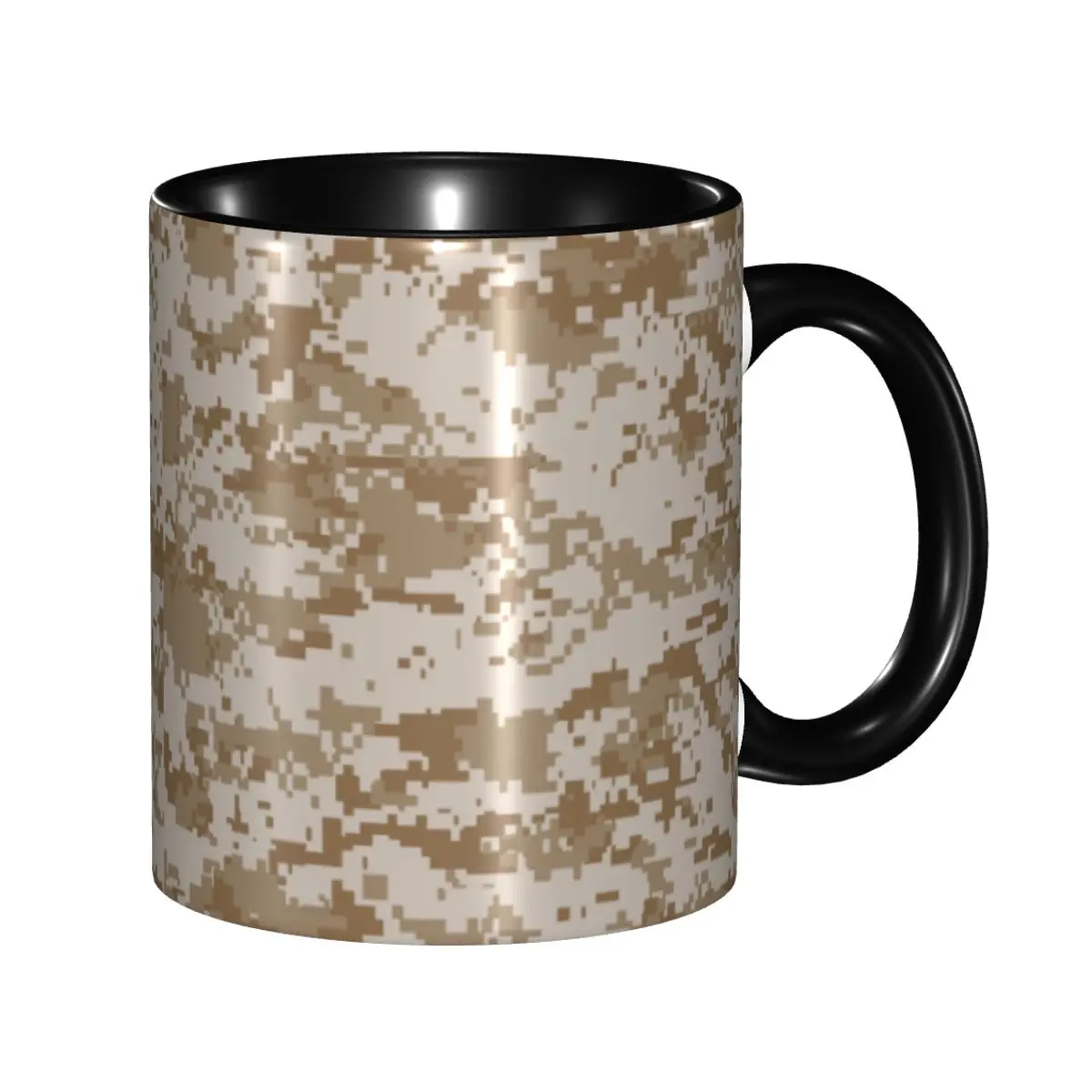 

Customized Digital Desert Camo Mug DIY Camouflage Ceramic Tea Milk Coffee Cup