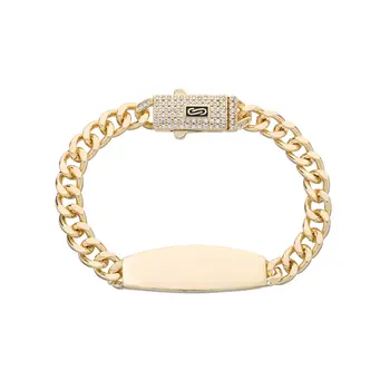 फ़्री शिपिंग आइटम नई आइस बकल रोप चेन हाई क्वालिटी ब्रास प्लेटेड 14K गोल्ड मोनाको ब्रेसलेट पुरुषों और महिलाओं के लिए ज्वेलरी 8 best sales 14k सोने का कंगन - №7