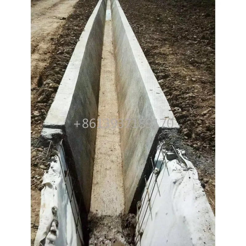 농업용 수로 제작 기계, 조경용 콘크리트 연석 기계