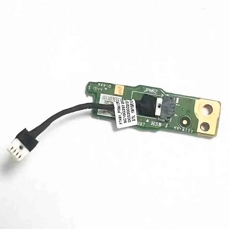 NS-B891 01YN272 Original For Lenovo Thinkpad X390 X395 T490S T495S ET491 Laptop Power Button Board Cable Switch Board Fast Ship