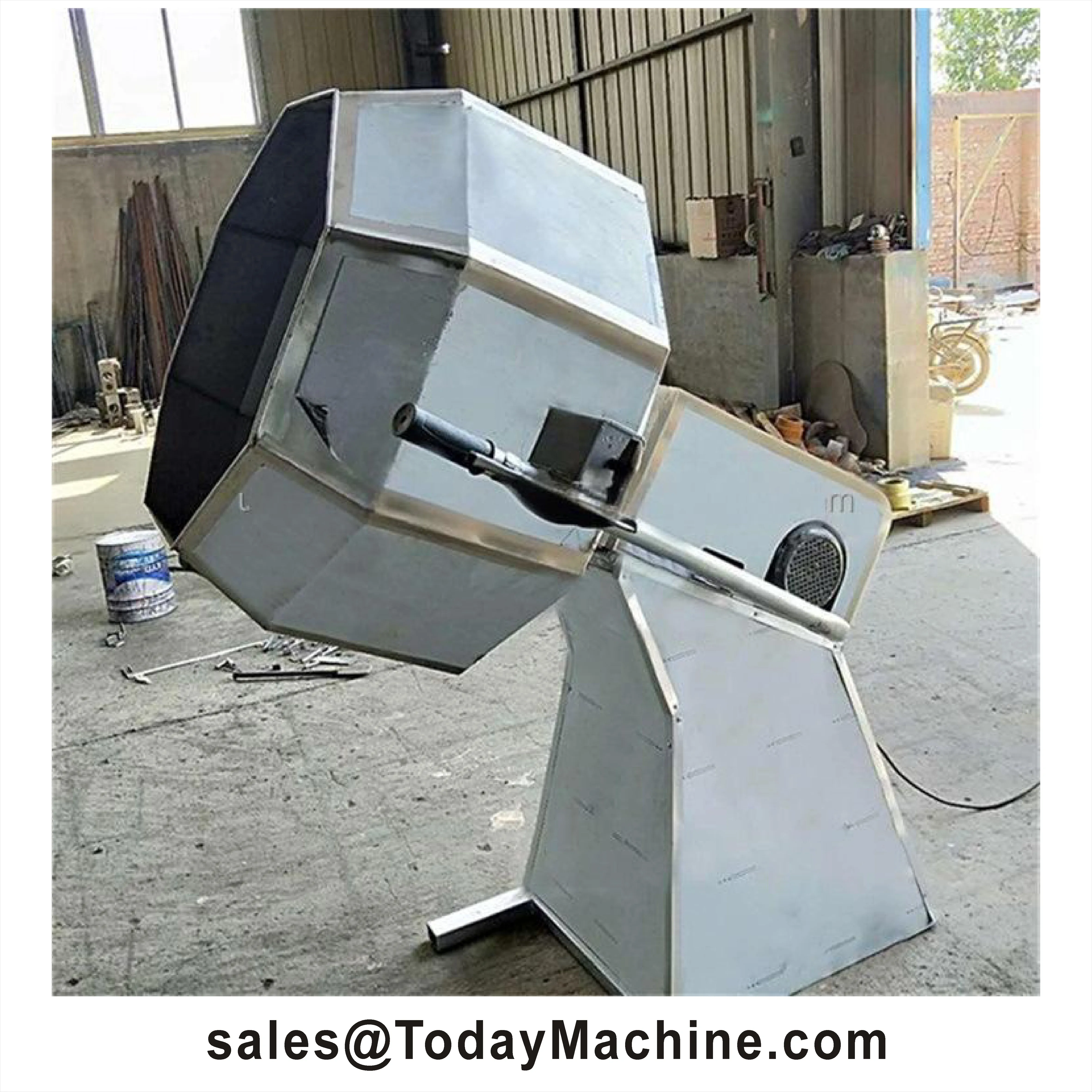 Electric Octagonal Seasoning Mixer for Nuts