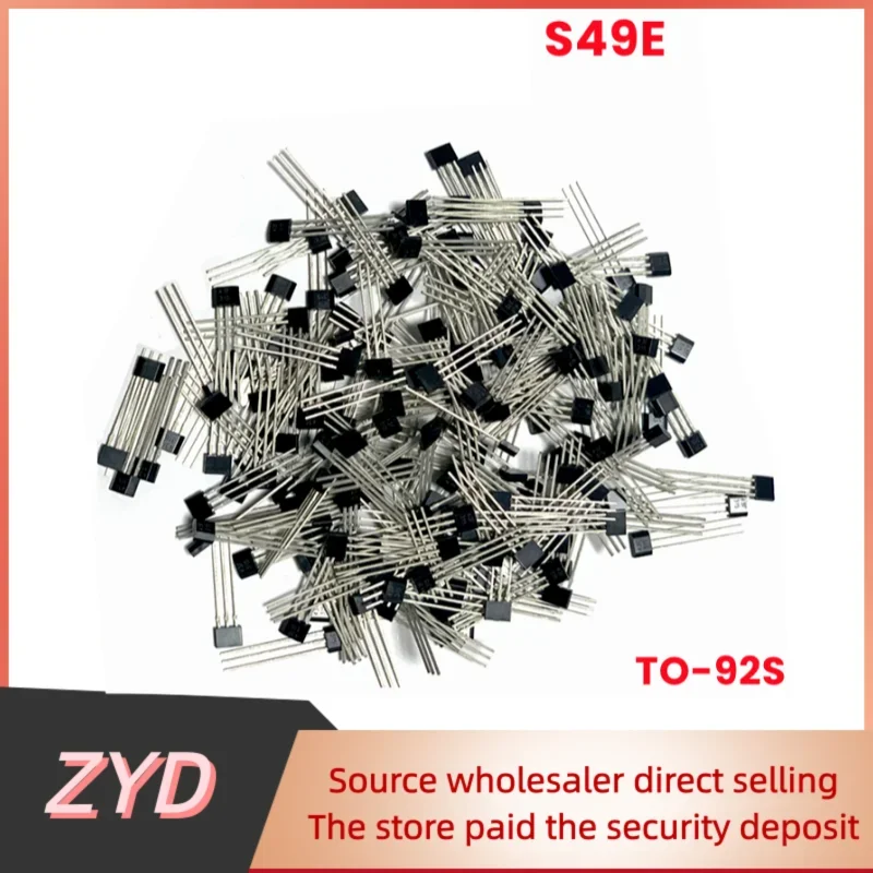 ZYD 50pcs/Lot Original and brand new  49E OH49E S49E SS49E TO-92S For Electric vehicle handle Hall sensor linear switch element