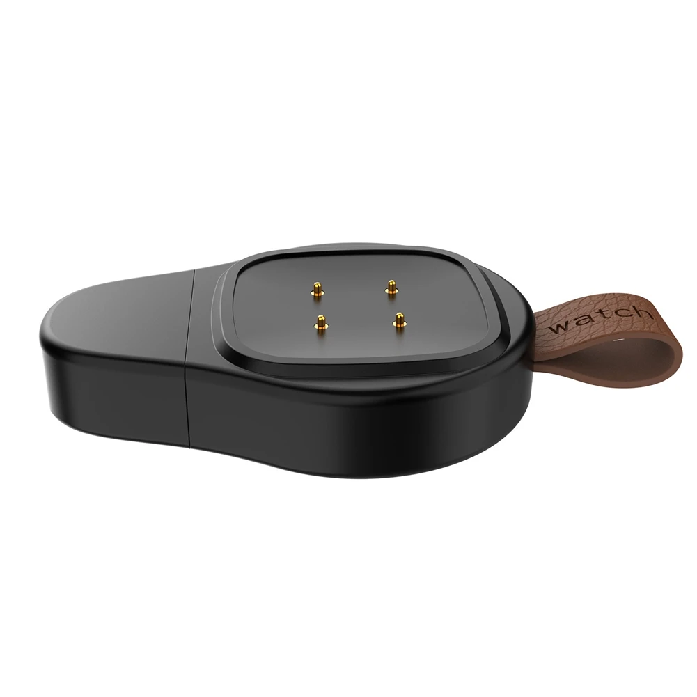 Station de charge magnétique de type C pour Fitbit Versa3, chargeur de montre intelligente, fouet Fitbit S6, accessoires intelligents noirs