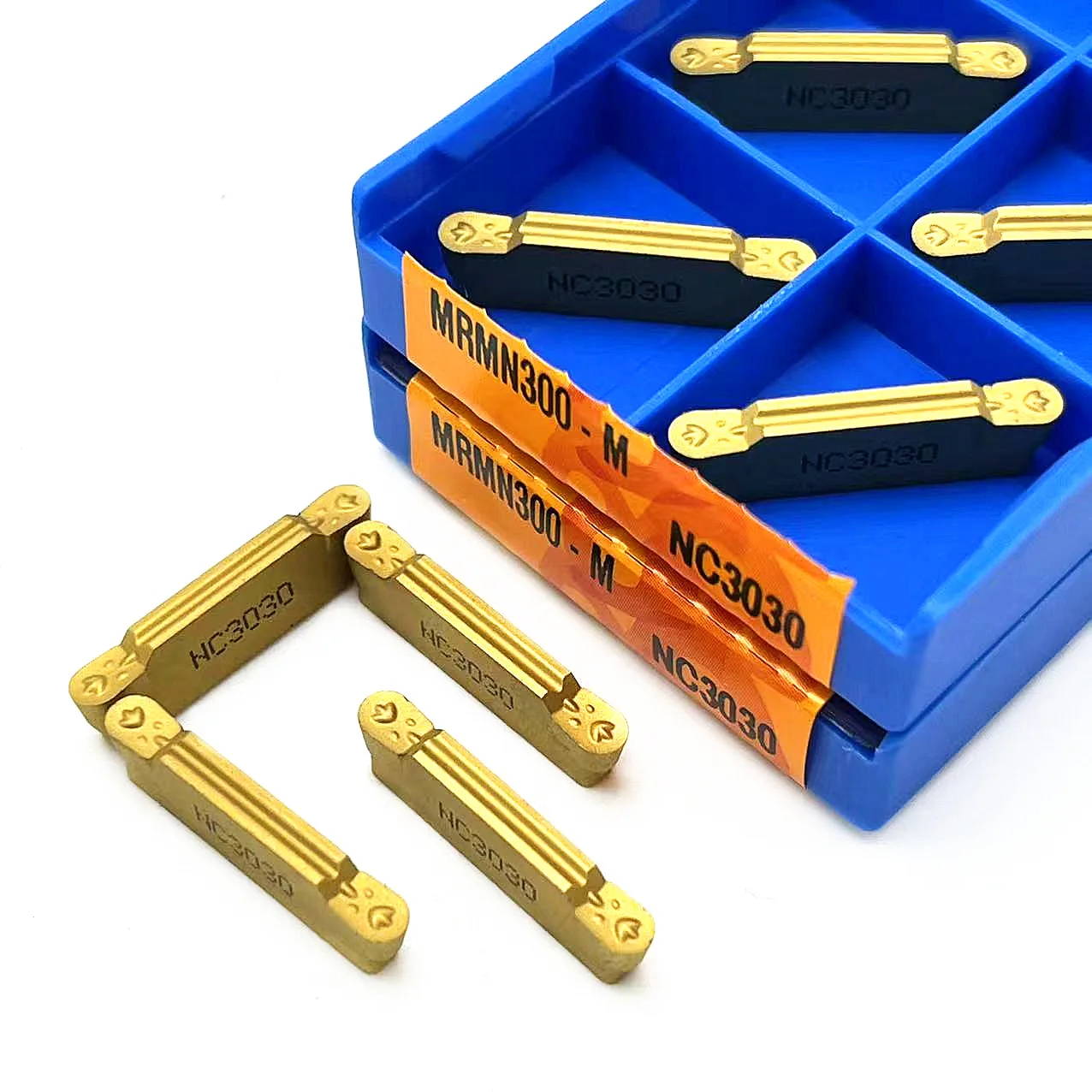 100% originale MRMN300 M PC9030 NC3020 NC3030 lame per scanalature in metallo duro di alta qualità tornio CNC taglierina utensile per tornitura con scanalatura di taglio
