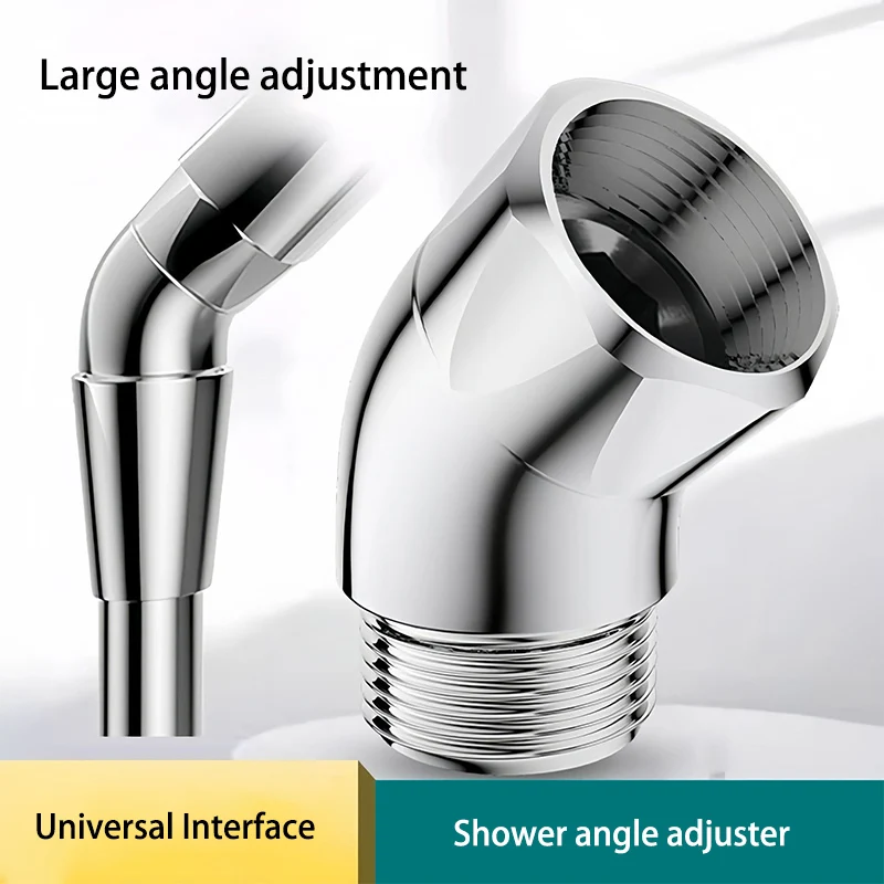 Hand-held Shower Angle Adjuster Free-joint Elbow Shower Hand Spray Corner Elbow Free-joint Converter Four-point Universal