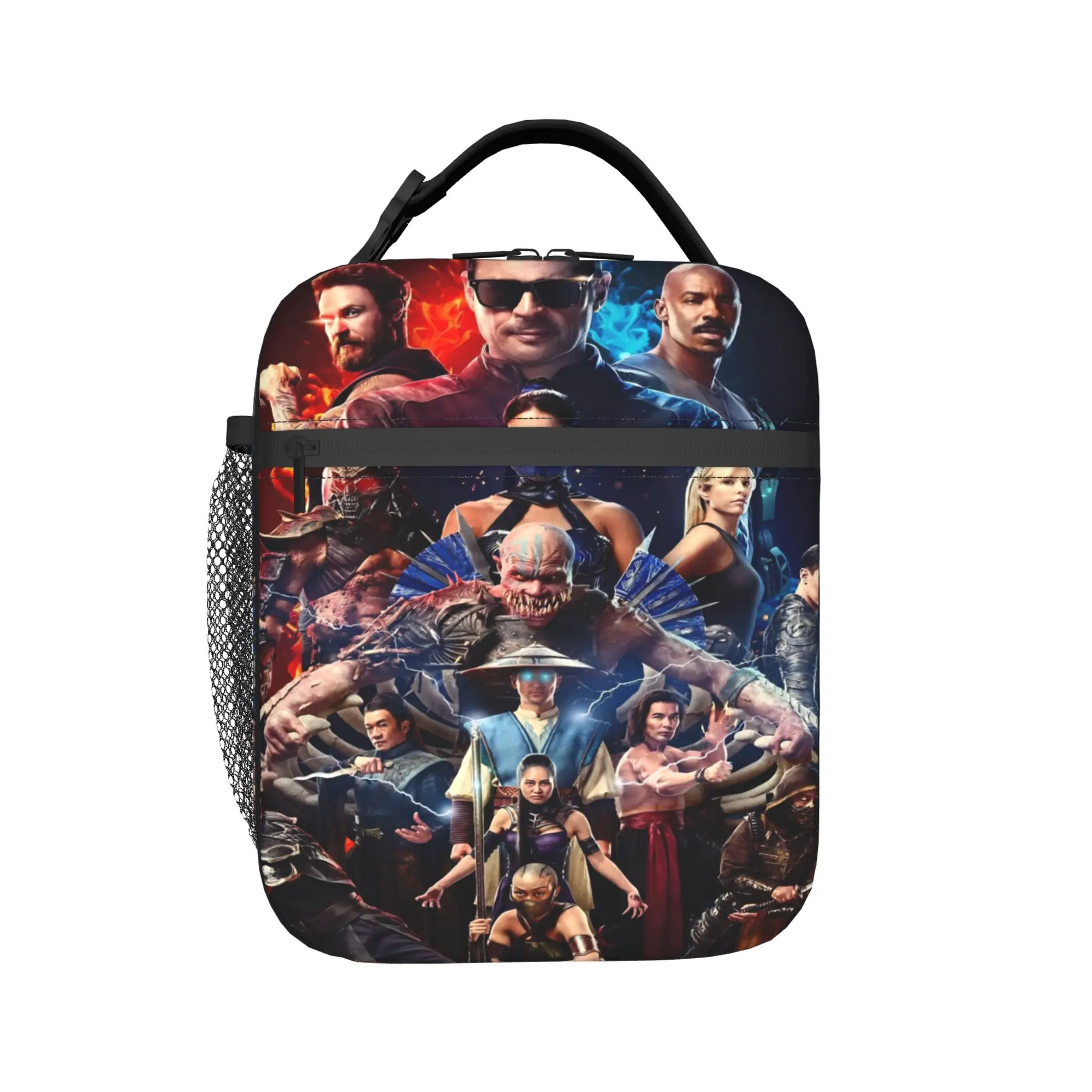 

Lunch Boxes Mortal Kombat II Moive 2026 Accessories Food Box Multifunction Cooler Thermal Bento Box For School
