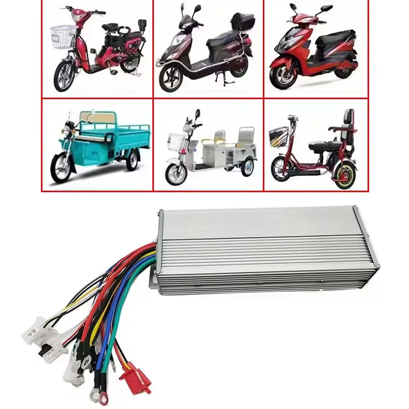 

Бесщеточный контроллер двигателя постоянного тока для электрического велосипеда 48 В-60 В-64 В 800 Вт для контроллера электрического велосипеда, аксессуары высокого качества Быстрая доставка 4-6 дня Прибытие Бесплатная