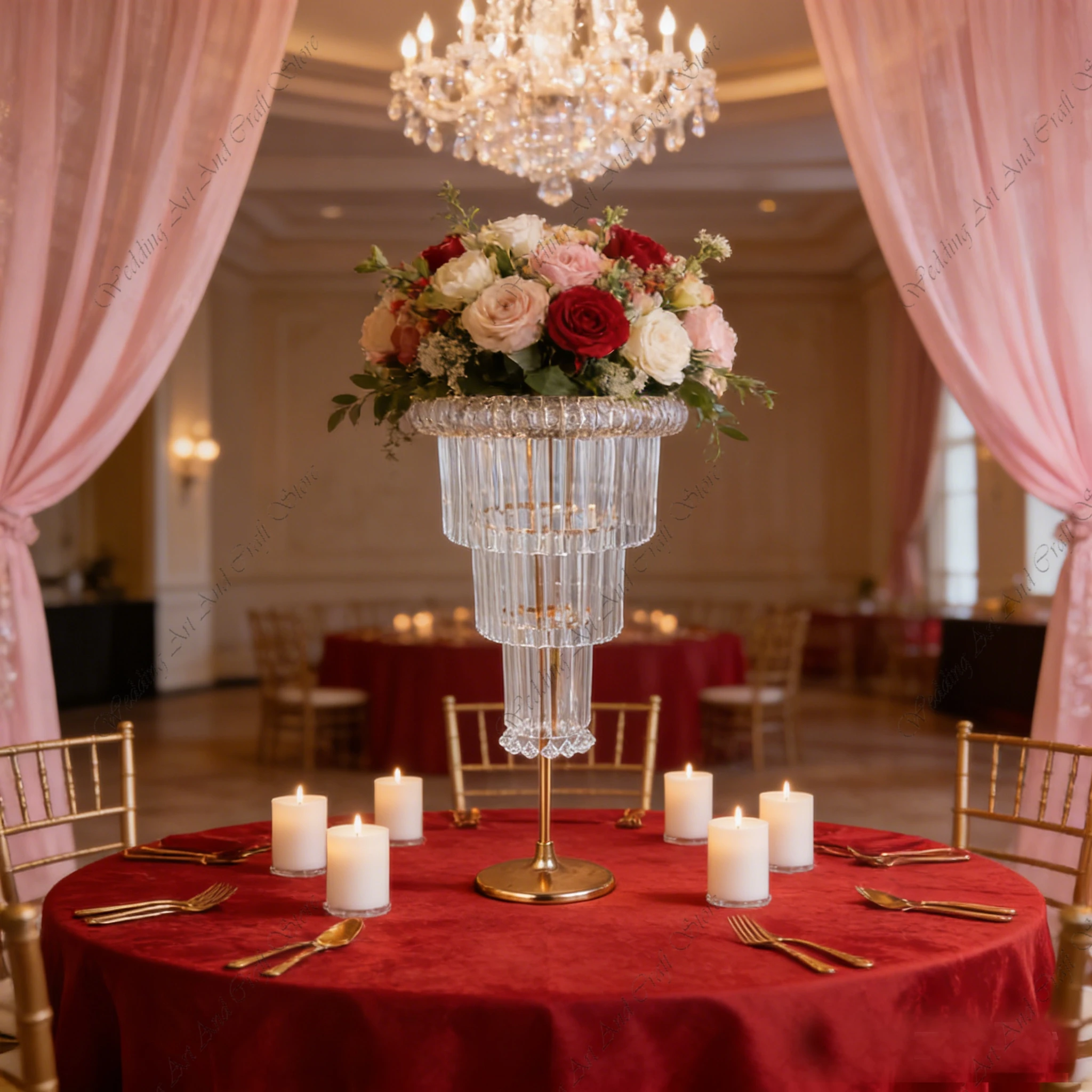 

10 шт. f30, 100-150 см, акриловая подставка для цветов, свадебный декор, колесо обозрения, хрустальная стойка для цветов, свадебное дорожное руководство, реквизит ivy633