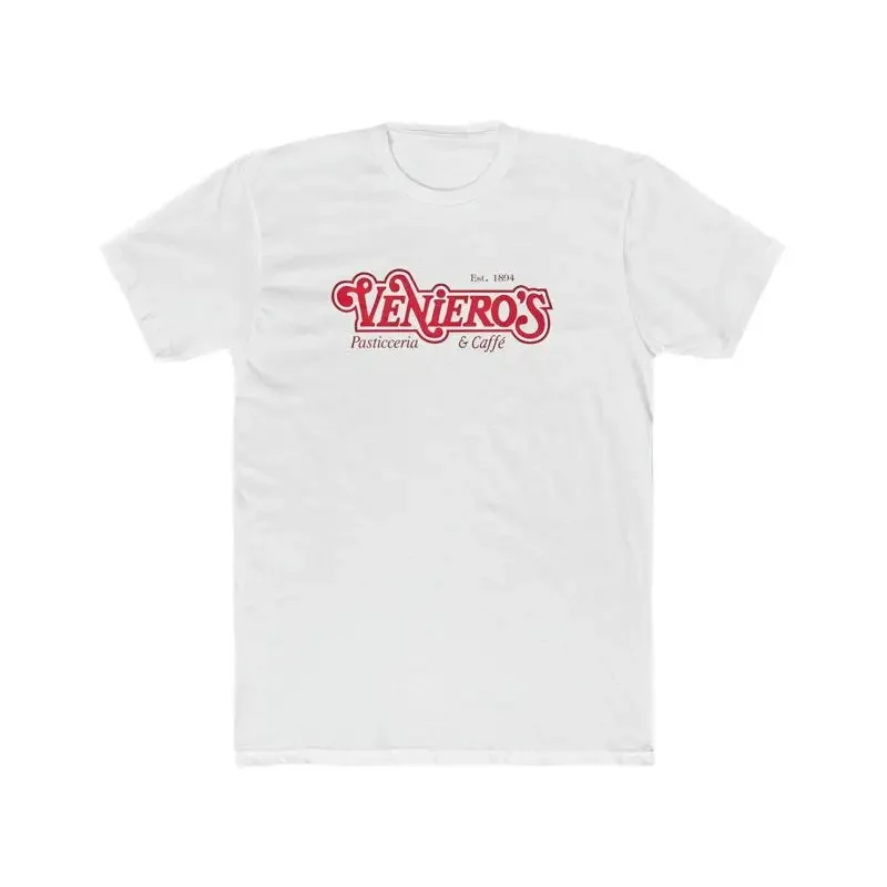 Veniero s East Village Bakery Italian New York City Cotton Crew Tee