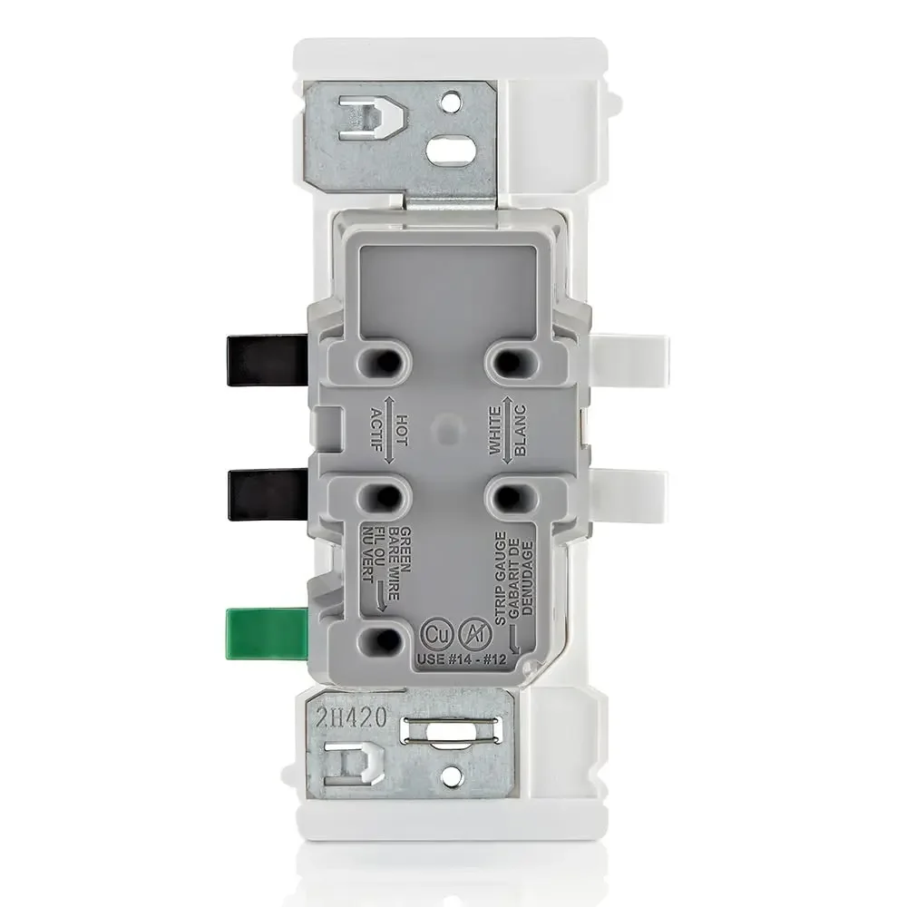 15 Amp Tamper-Resistant Duplex Outlet, E5325-SW, White