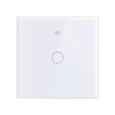 สวิตช์ไฟติดผนังแบบสัมผัส Tuya Smart รุ่นทันสมัย 1-4 ช่อง รองรับ EU/UK ใช้งานร่วมกับ Alexa และ Google Home ได้อย่างปลอดภัย ไม่ต้องใช้สายกลาง สำหรับบ้านอัจฉริยะ