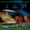 Hydroponic with Automatic Water Pump Ultimate 12-Pod Indoor Garden 24W LED Smart Touch
