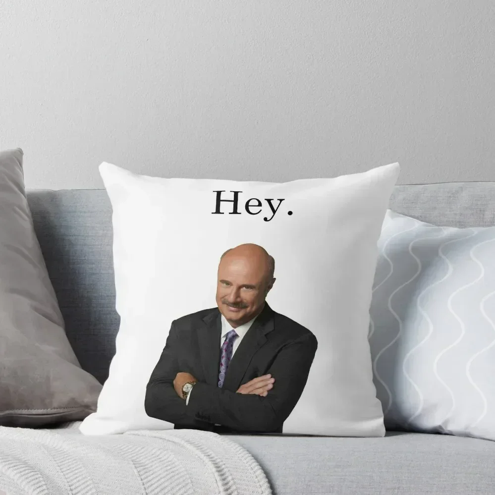 

Dr. Phil Love Greeting Throw Pillow Decorative pillow case autumn pillowcase Christmas Pillow Covers