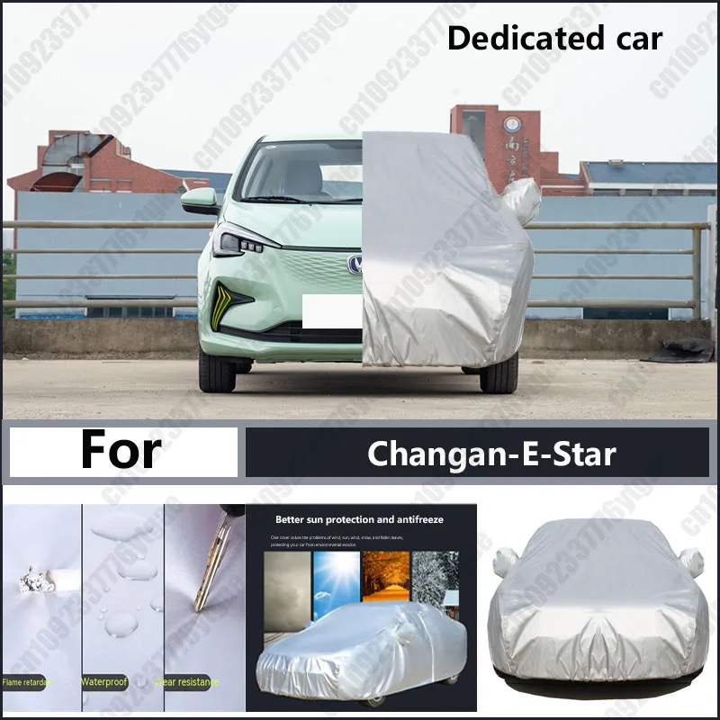 

For Changan-E-Star Oxford cloth car cover for sun protection, rain resistance, and all season special car dust cover