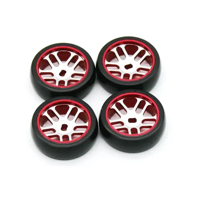 Drift Wheels A Set of Drift Tire Skins for WLtoys 284131K969 K989 Iw04m MINI-Q MINI-Z RC Car  Modified Metal Upgrade Spare Parts