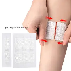 Emergency Wound Closures Butterfly Bandages Adhesive Bandages Stitch sutures Zipper Laceration Repair Without Stitches for Wound