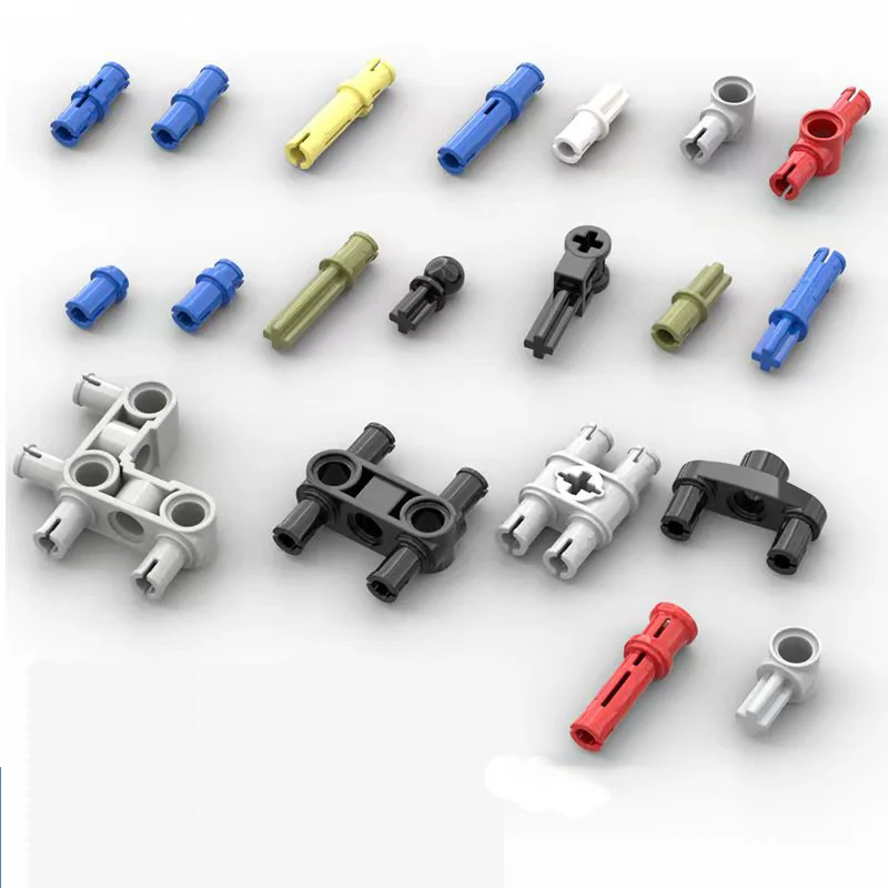 Technical Bulk DIY Part Connector Pin Peg Cross Axle Building Blocks Toy MOC Parts Compatible With 2780 3673 6558 32054 Bricks