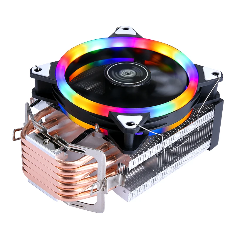 XUANFENG Compatible Inteli3/i5/i7/AM4/AM5 LGA2011 115x 1200 1700 Cooler CPU Fan 120mm 4/6 Heat Pipe Air-Cooled x79 x99 Processor view 2