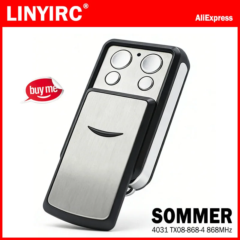 New SOMMER 4031 TX08-868-4 4020 TX03-868-4 4026 TX03-868-2 4025 4035 TX02-868-2 Garage / Gate Remote Control 868MHz Rolling Code