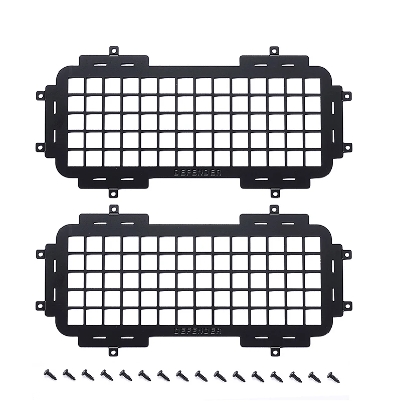 for MN D90 D99S MN99S 1/12 RC Car Upgrade Parts Metal Stereoscopic Window Mesh Protective Net Accessories