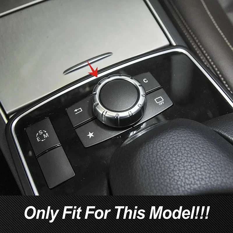 Car Styling Center Console Multimedia Button Panel Decoration Cover Trim For Mercedes Benz E Class Coupe W207 2014-2016