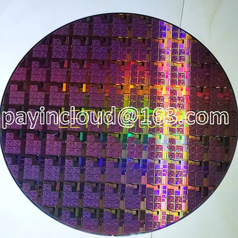 Semiconductor Silicon ChipSilicon Wafer 12 8 6 Inch CPU Technology Sense Decoration Birthday Gift Lithography Chip Circuit Chip