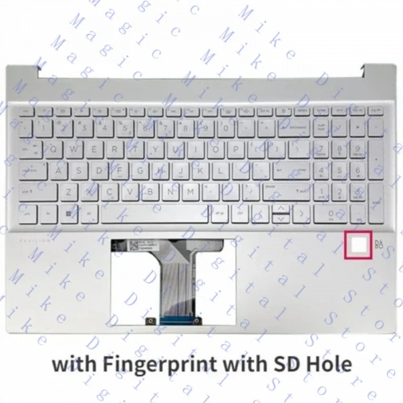 

UU Backlit Keyboard for HP Pavilion 15-EG 15-EH TPN-Q245/Q246 2021 M08920-001 w/FRP