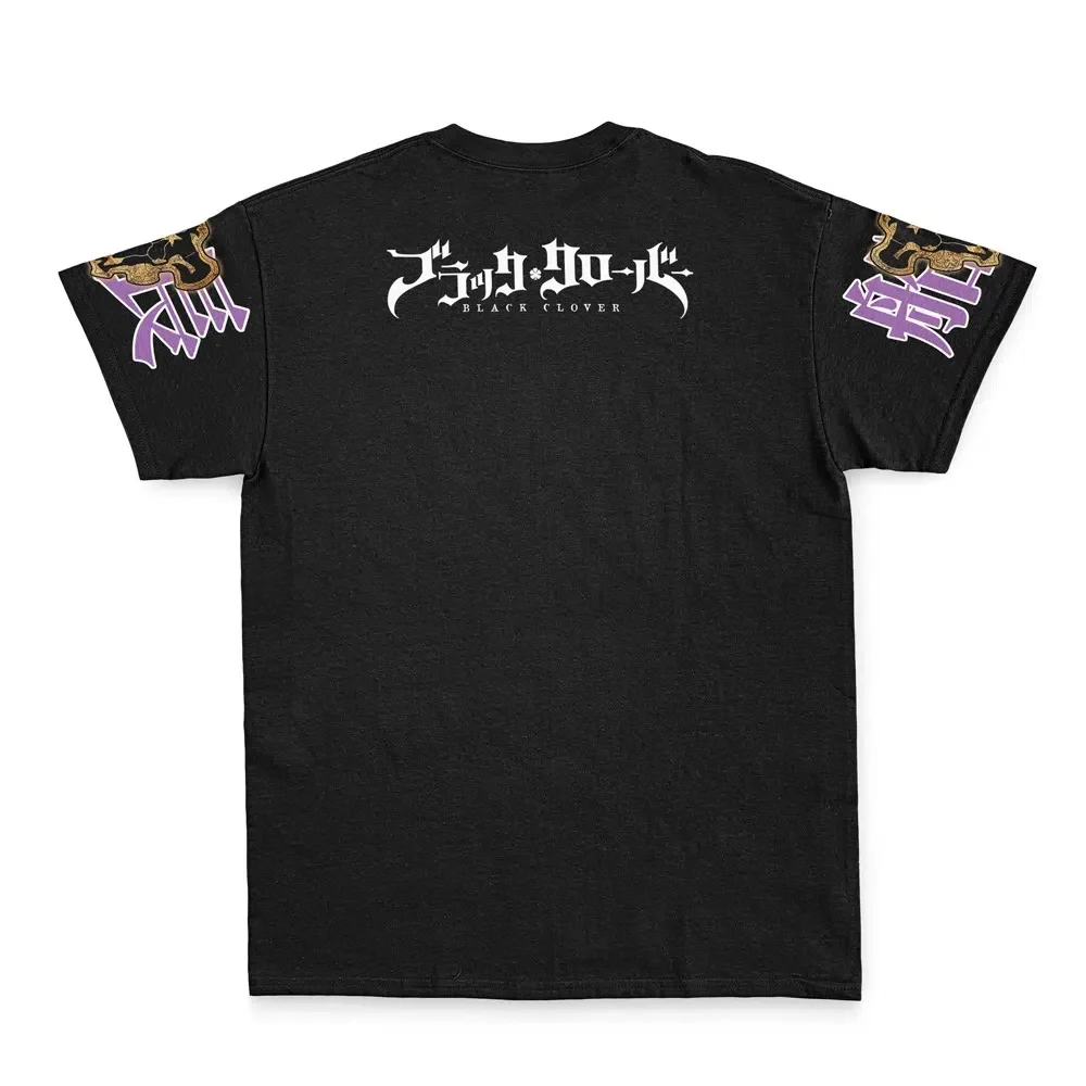 Bandai Black Bull Yami Dark Magic Black Clover Anime Oversized Print Adult Kids T-Shirt Summer Quick-dry Soft Lightweight Comfy - view 2