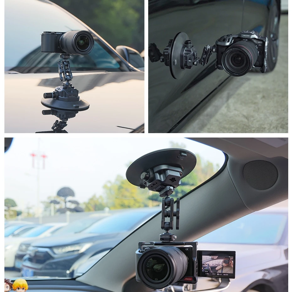 FALCAM F22 كوب شفط سريع الإصدار لكاميرا DSLR كاميرا Aciton الهاتف الذكي كوب شفط الكاميرا 6 بوصة مع-2568