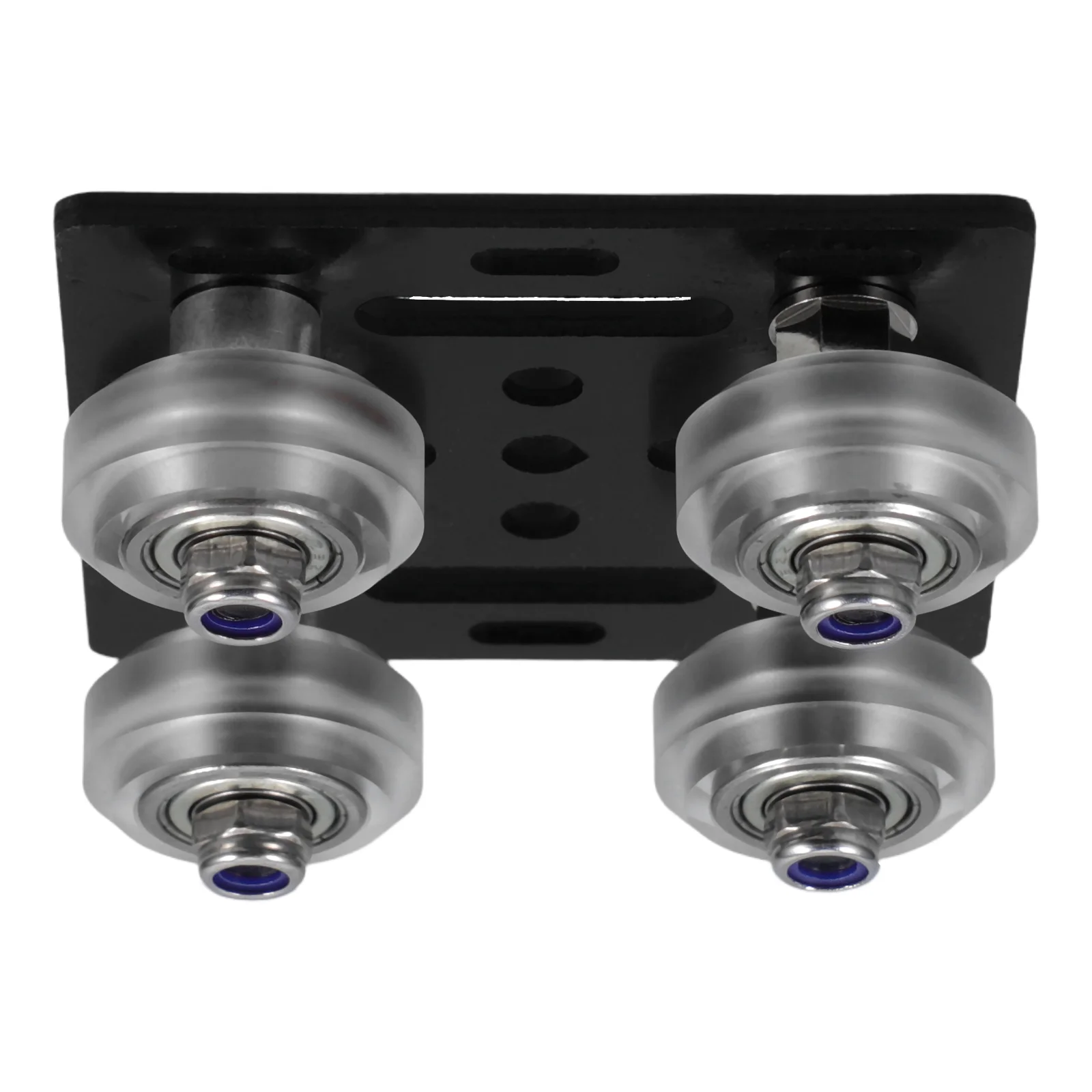 V Wheel Plate Aluminum Profile Gantry Plate Ensures Smooth and Reliable Movement Pulley Compatible for 2020 Series Aluminum
