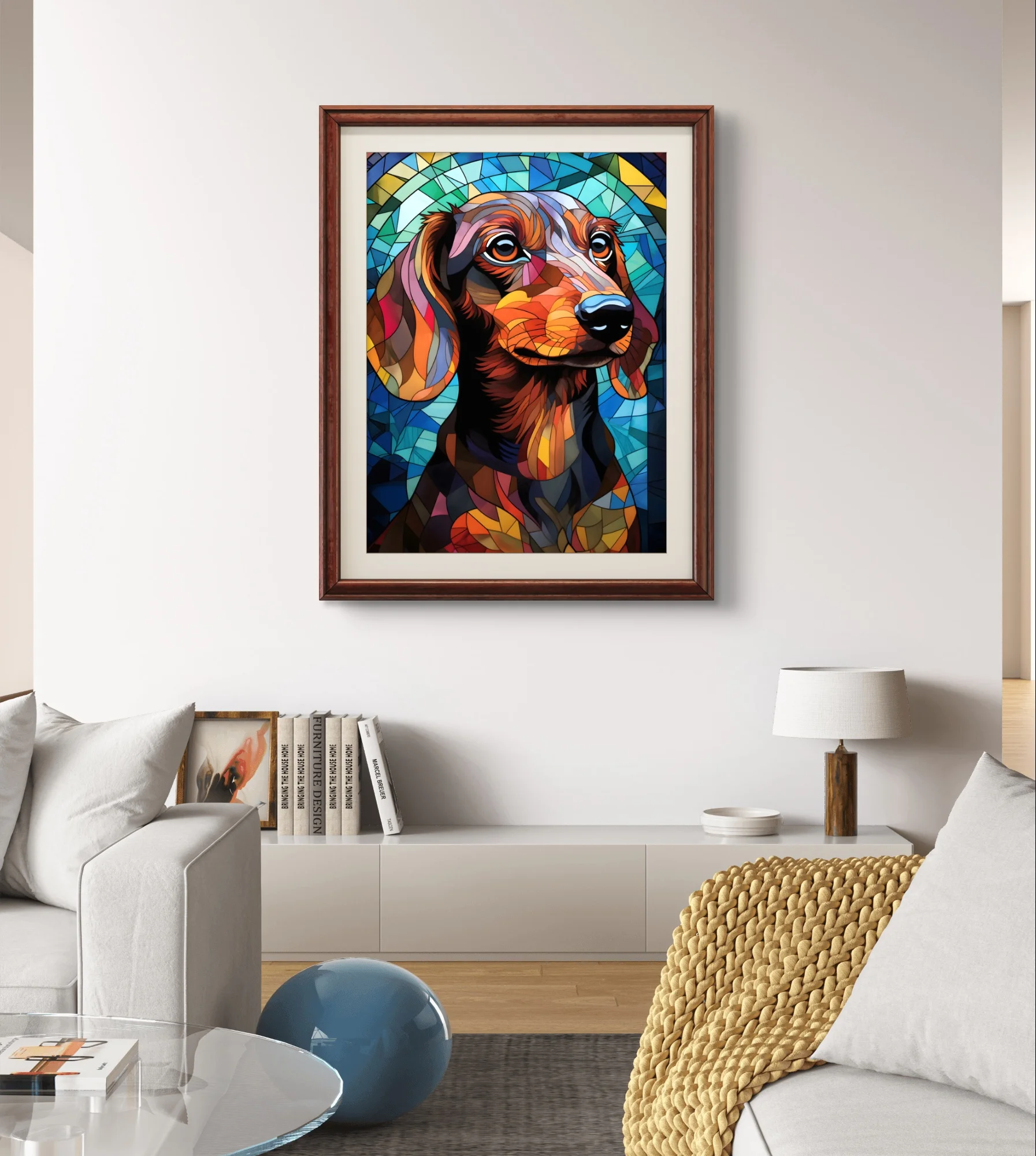 Dachshund 5D Diamond Painting Cute Pet Dog Art Mosaic Portrait DIY Diamond Embroidery Room Home Decor Handicraft