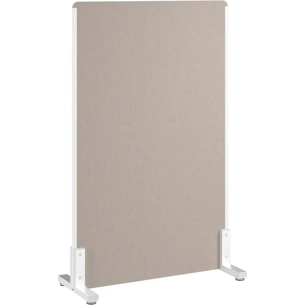 

Акустическая звукоизоляционная панель-ширма 34W x 55H, теплый бежевый цвет, отдельно стоящая, для создания зоны приватности