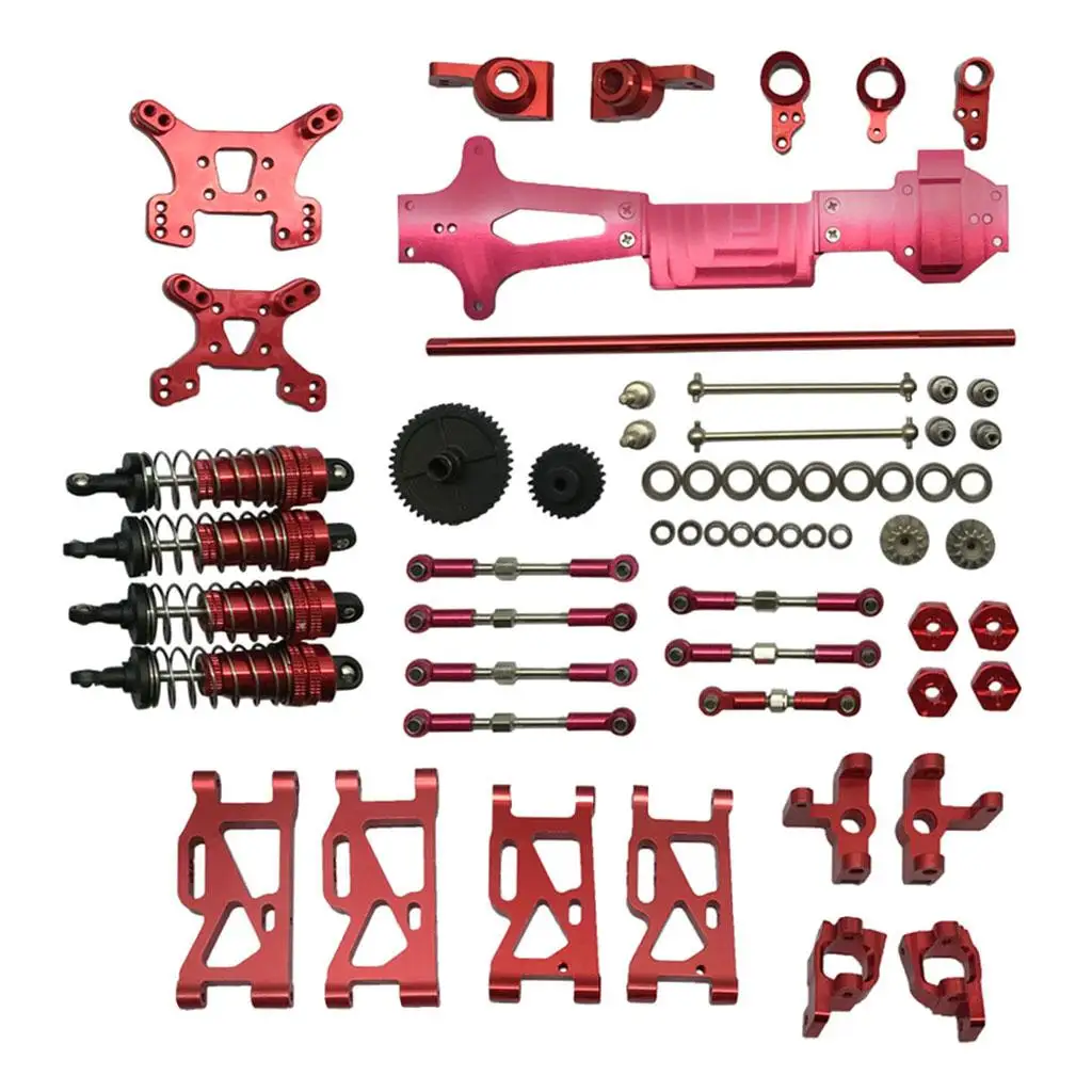 1/14 RC Steering Gear Pinion Shock Absorber Set for 144001 1:14 RC Car