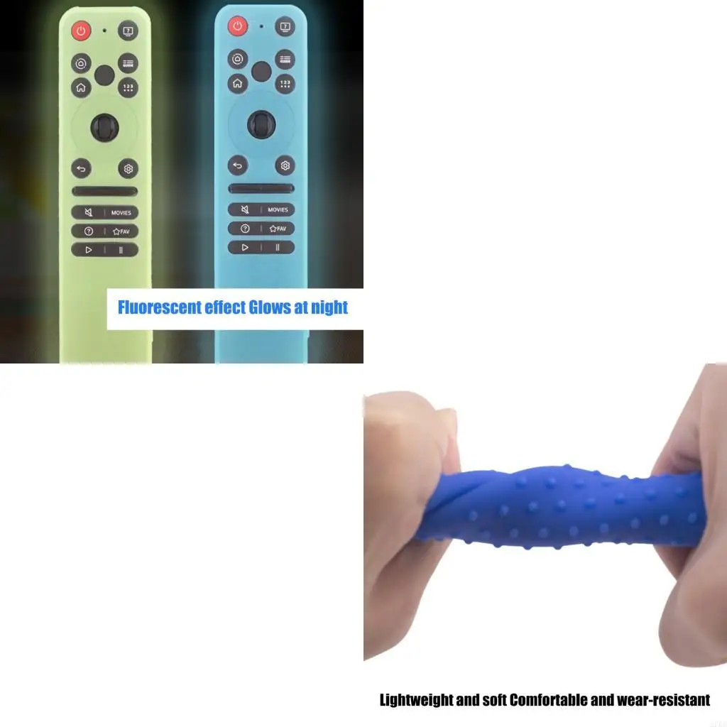 

Shockproof Silicone Cover for MR25GA Remote Control NonSlip Protections