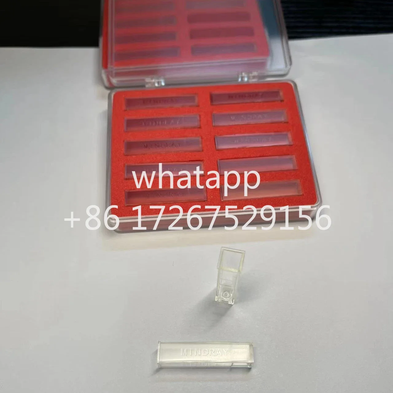 100PCS Cuvette For Mindray BS380 BS390 BS400 BS420 BS480 BS490 BS800 BS820 BS 880 BS890 Biochemiical Analyzer (Compatible)