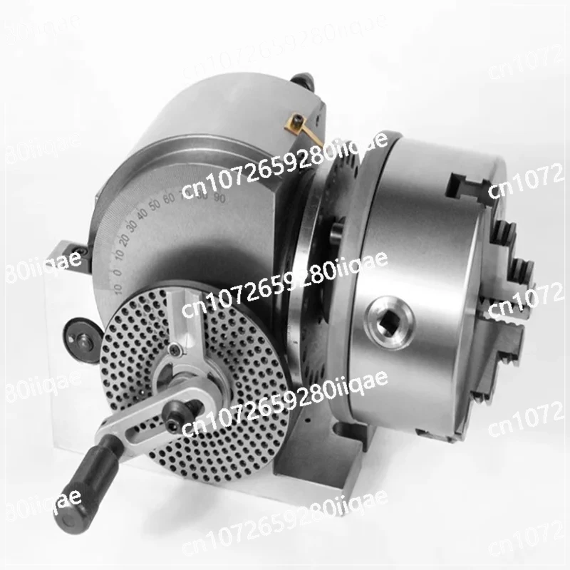 

BS0 5" Dividing Head Indexing Head Semi Universal with Indexing Plates, Tailstock & 125mm 3-Jaw Chuck for Drilling Milling