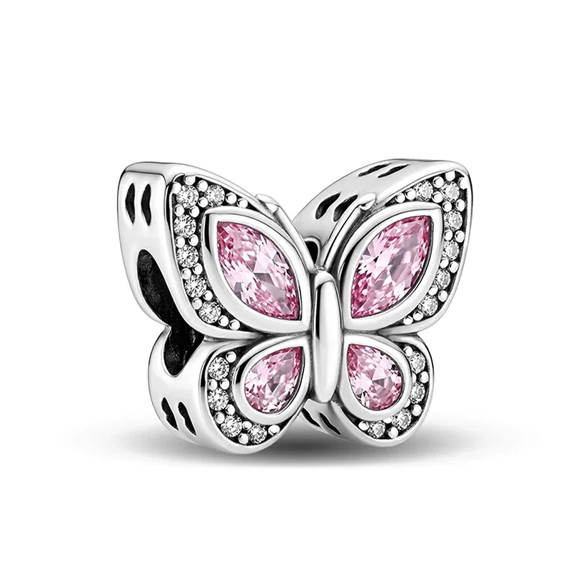925 Sterling Silber Tiermotiv-Serie: Pinguin-, Fuchs- und Hasen-Anhänger passend für Original-Armbänder und -Armreifen, Edelschmuck-Geschenk – Detail 9