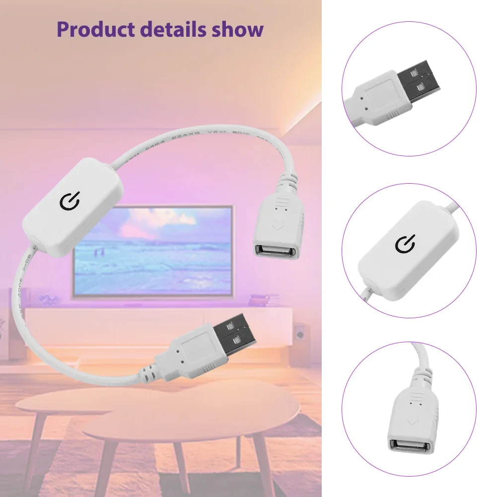 2 SZTUK Wtyczka USB 3A Ściemniacz LED Pokrętło dotykowe Ściemniacz ON OFF Przełącznik Regulowana jasność Funkcja pamięci dla 5050 5630 LED Strip