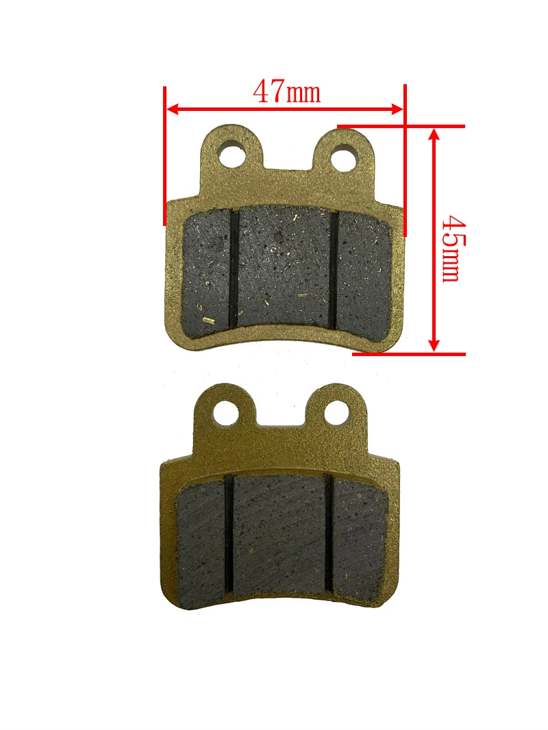 

Universal electric motorcycle disc brake pads front /rear single and double pump E-bike brake block disc brake skin