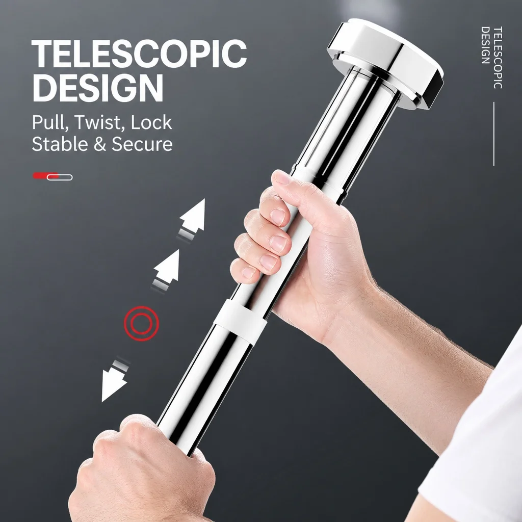 Thumbnail 2 - #6 Best Shower Rods to Buy In 2026