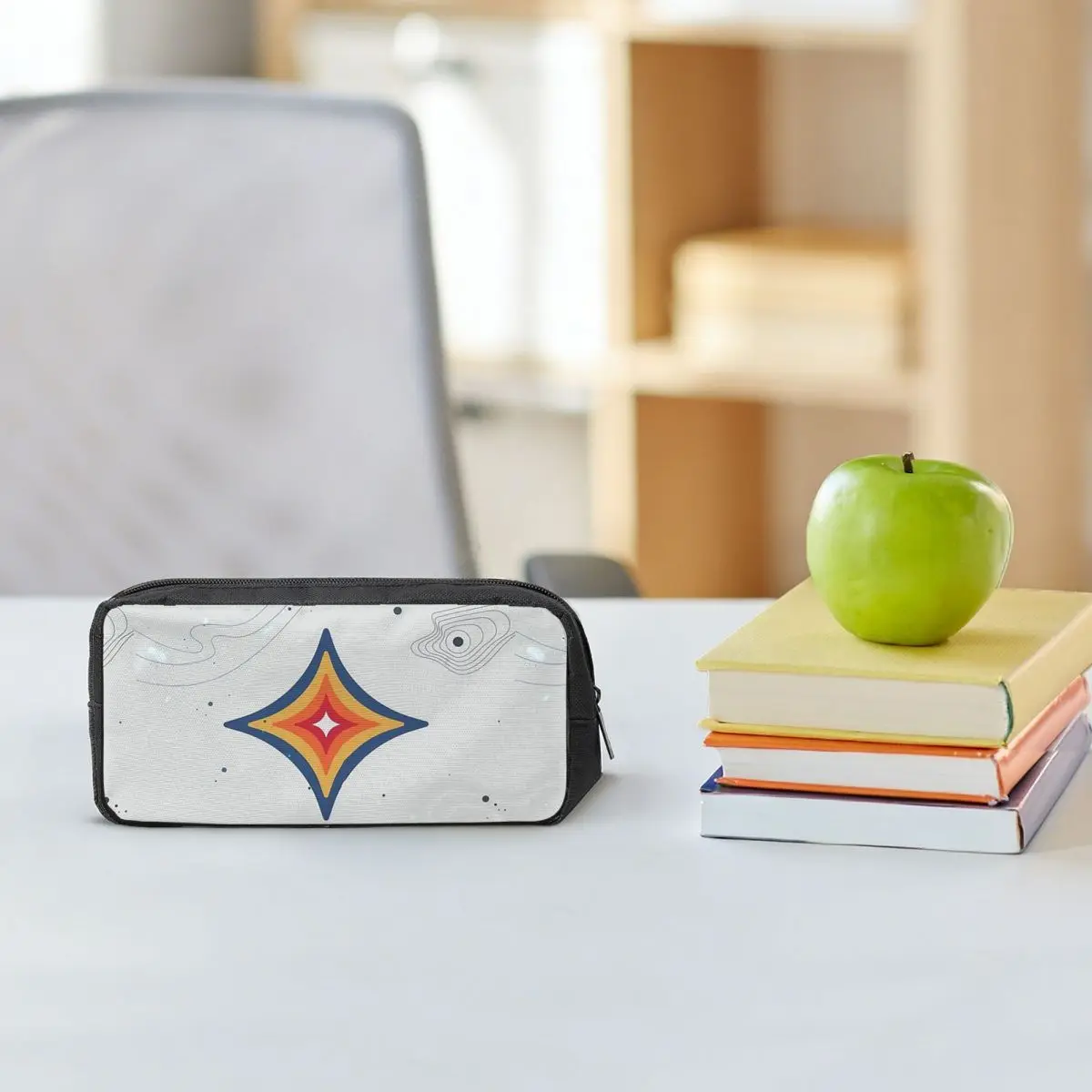 Starfield Gaming Desk Pencil Cases for Students School Pen Box Pencil Bag Large Capacity Pencil Pouch  Stationery Supplies