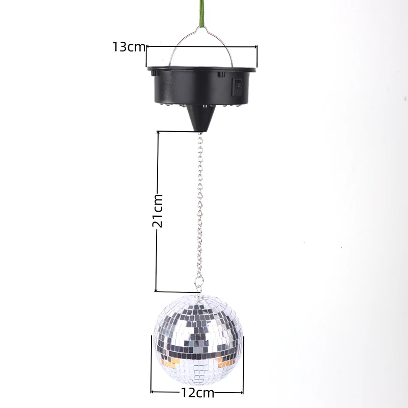 

Decoration Disco Ball Rotating Motor 5RPM Battery Powered Mirror Ball Motor Ball Christmas Party Supplies